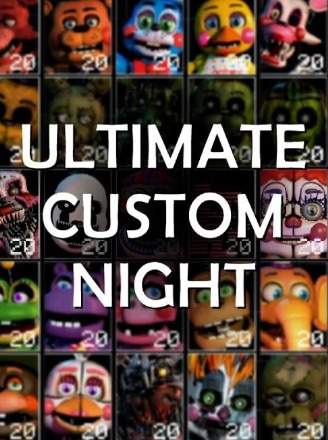 five nights at freddys ultimate custom night  Poster for Sale by