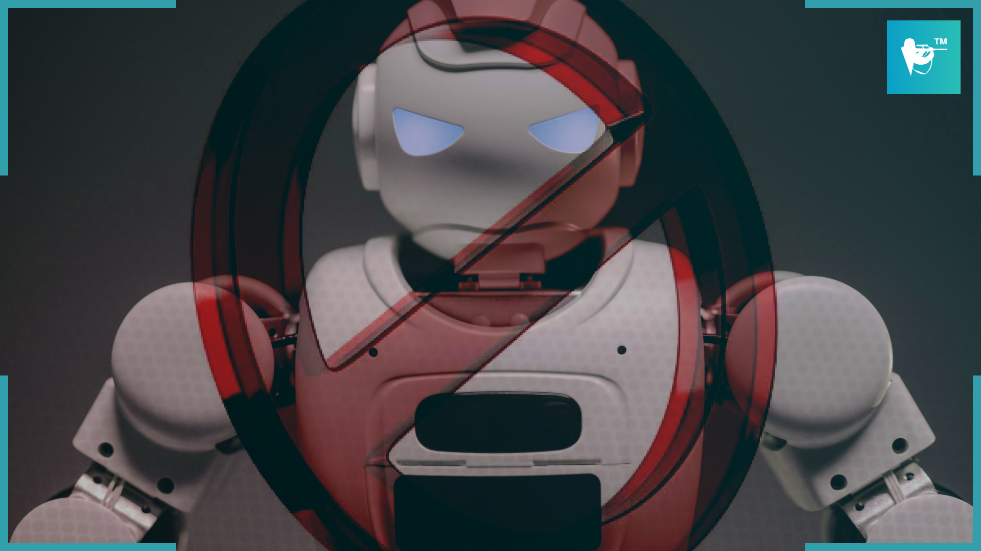 Image showing a robot with a ban overlay