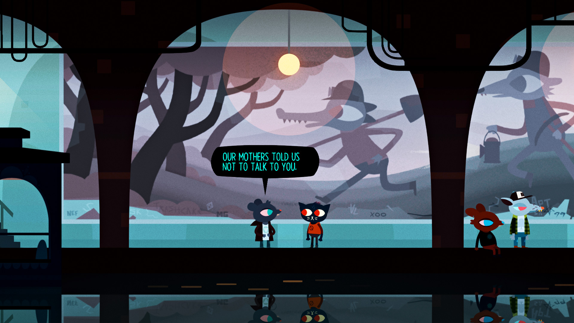 Screenshot thumbnail of Night in the Woods