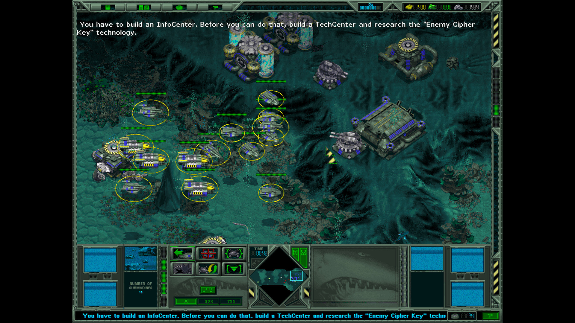 Screenshot thumbnail of Submarine Titans
