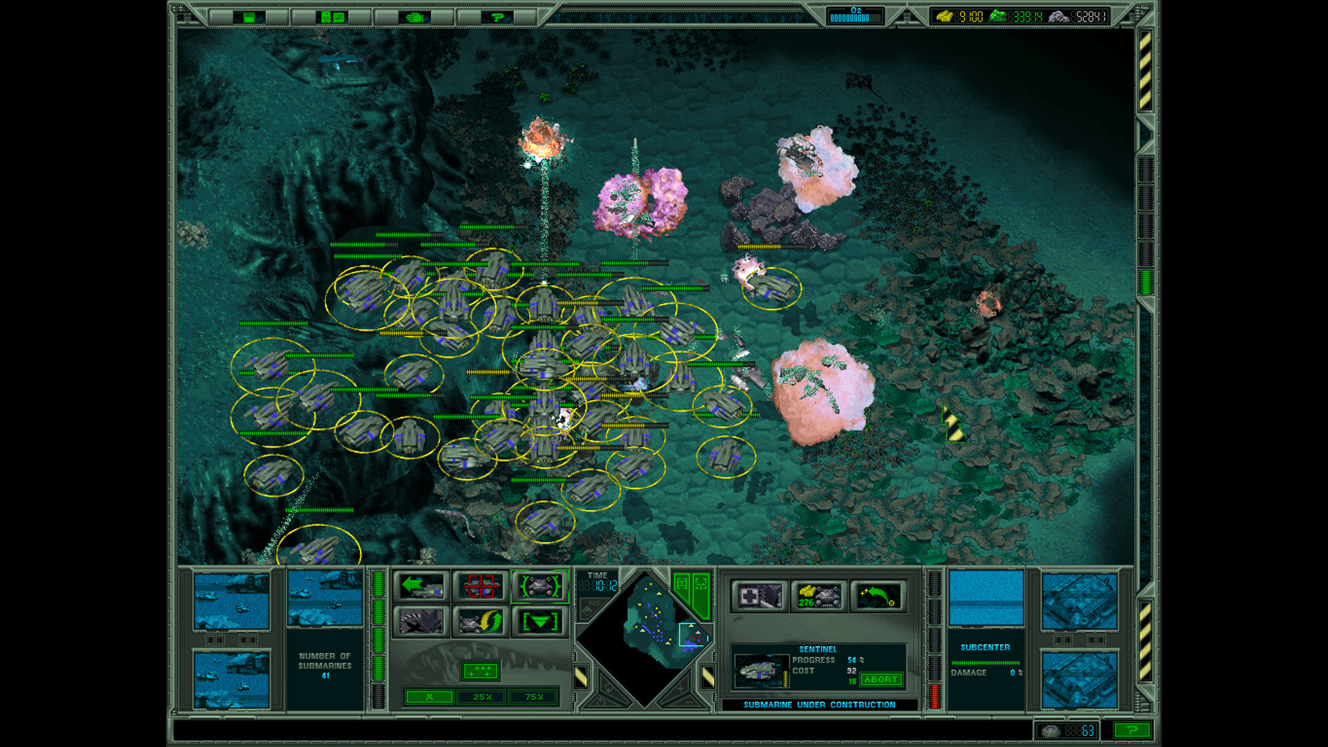 Screenshot thumbnail of Submarine Titans