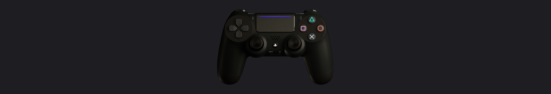 PlayStation 4 DualShock Controller Banner