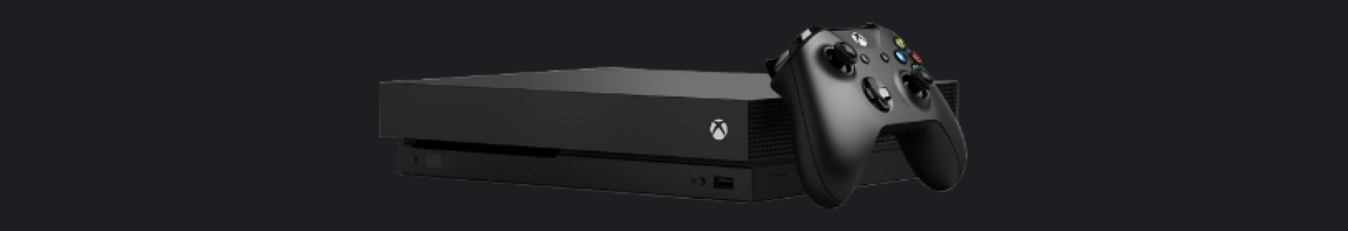 Xbox One X Banner