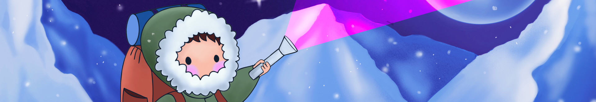 Backpack Boy Banner
