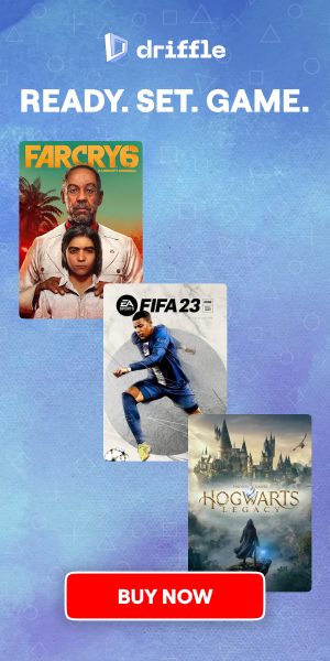 Advert banner for Driffle