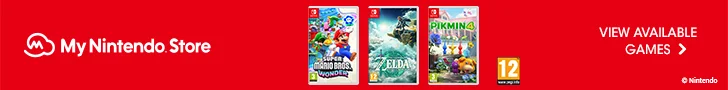 Advert banner for Nintendo eShop