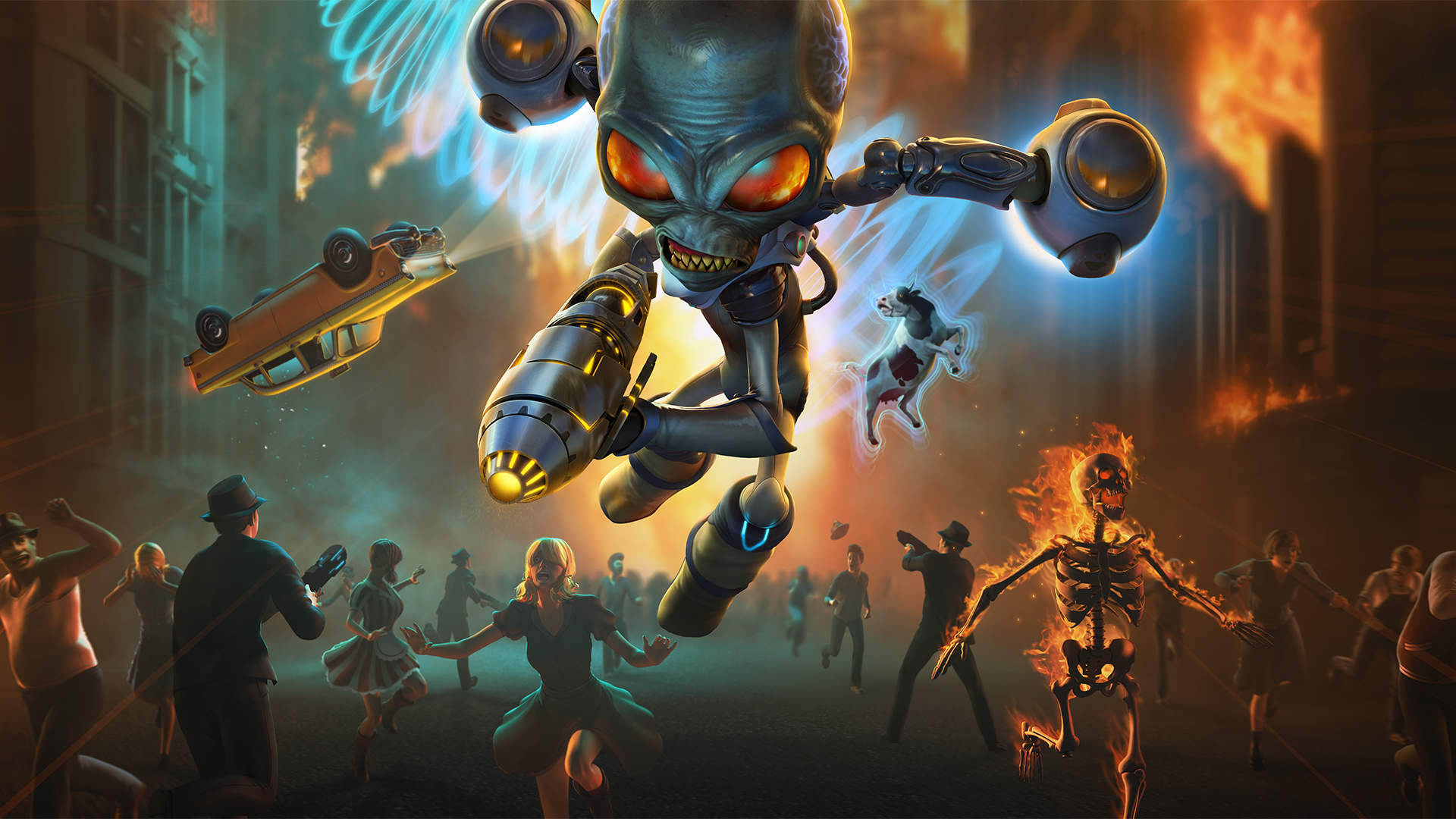 Screenshot thumbnail of Destroy All Humans! Remake