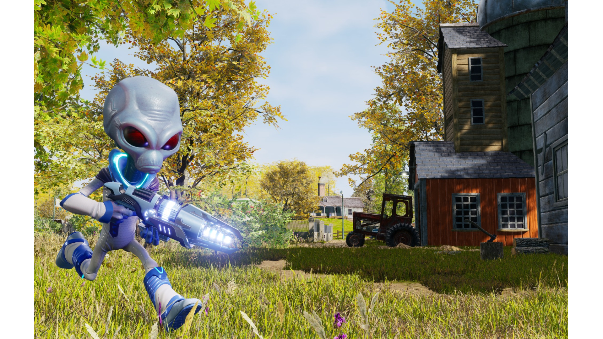 Screenshot thumbnail of Destroy All Humans! Remake