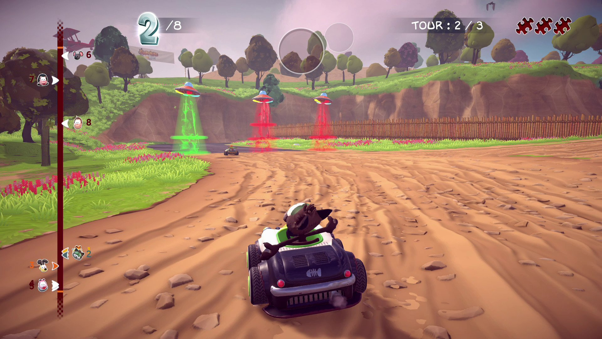Screenshot thumbnail of Garfield Kart - Furious Racing