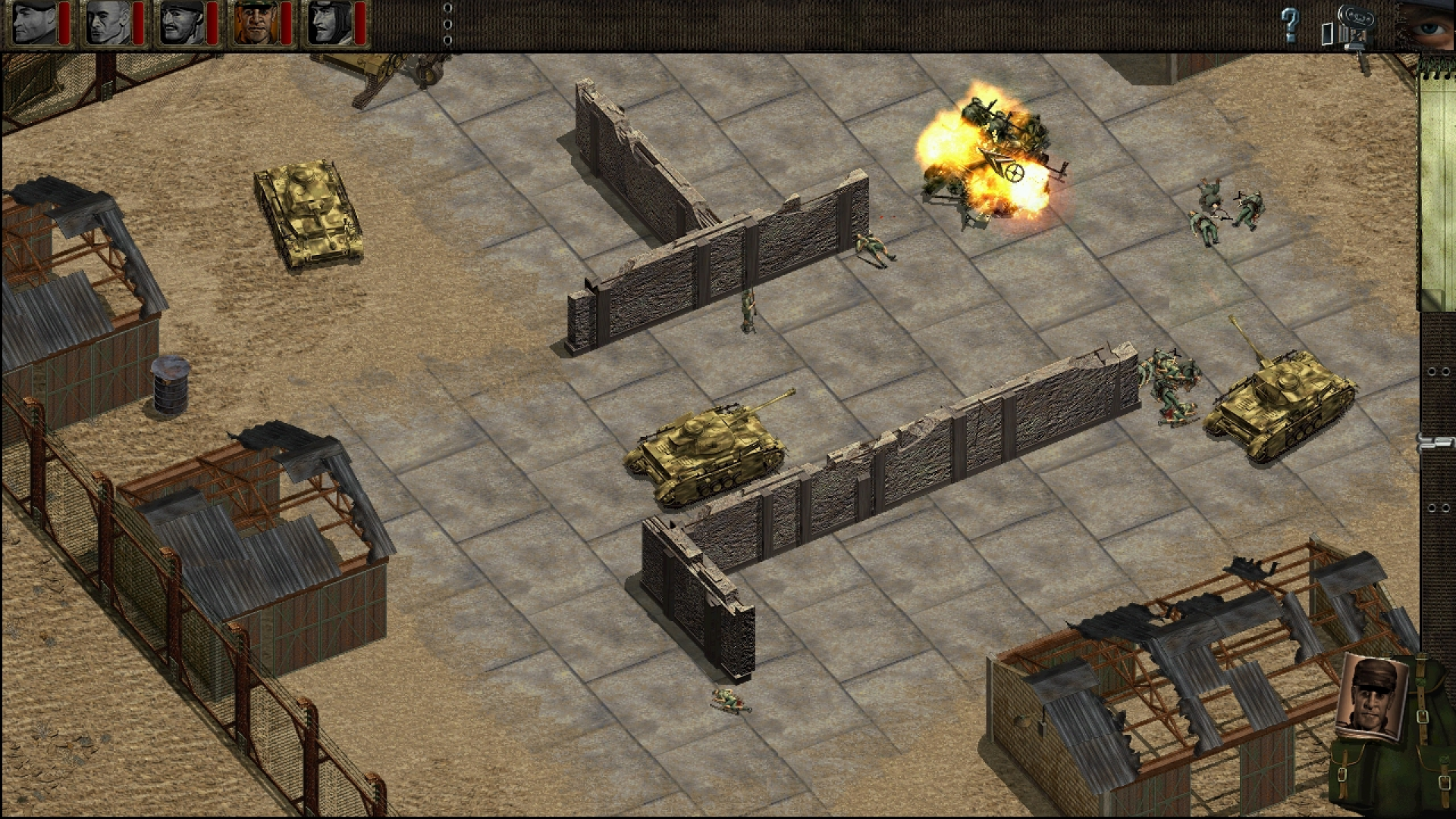 Screenshot thumbnail of Commandos: Behind Enemy Lines