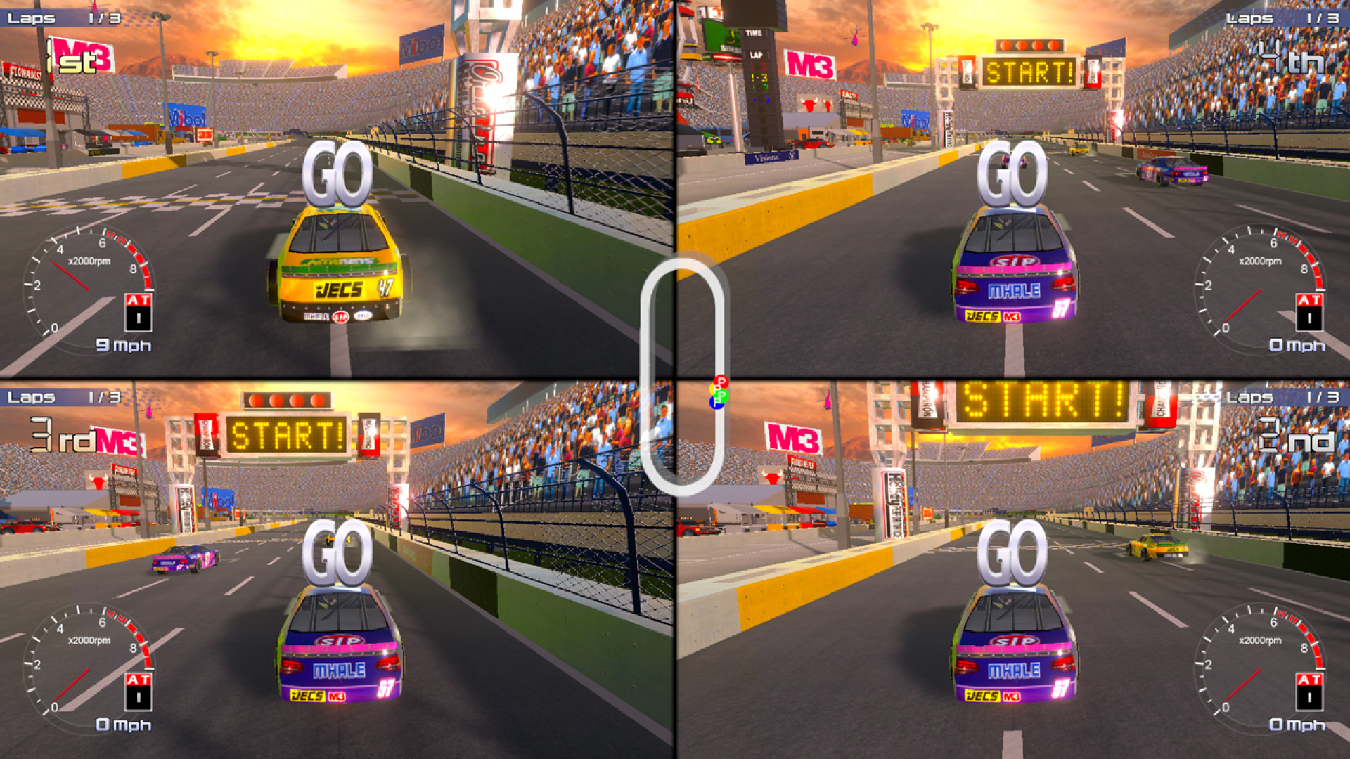 Screenshot thumbnail of Speedway Racing