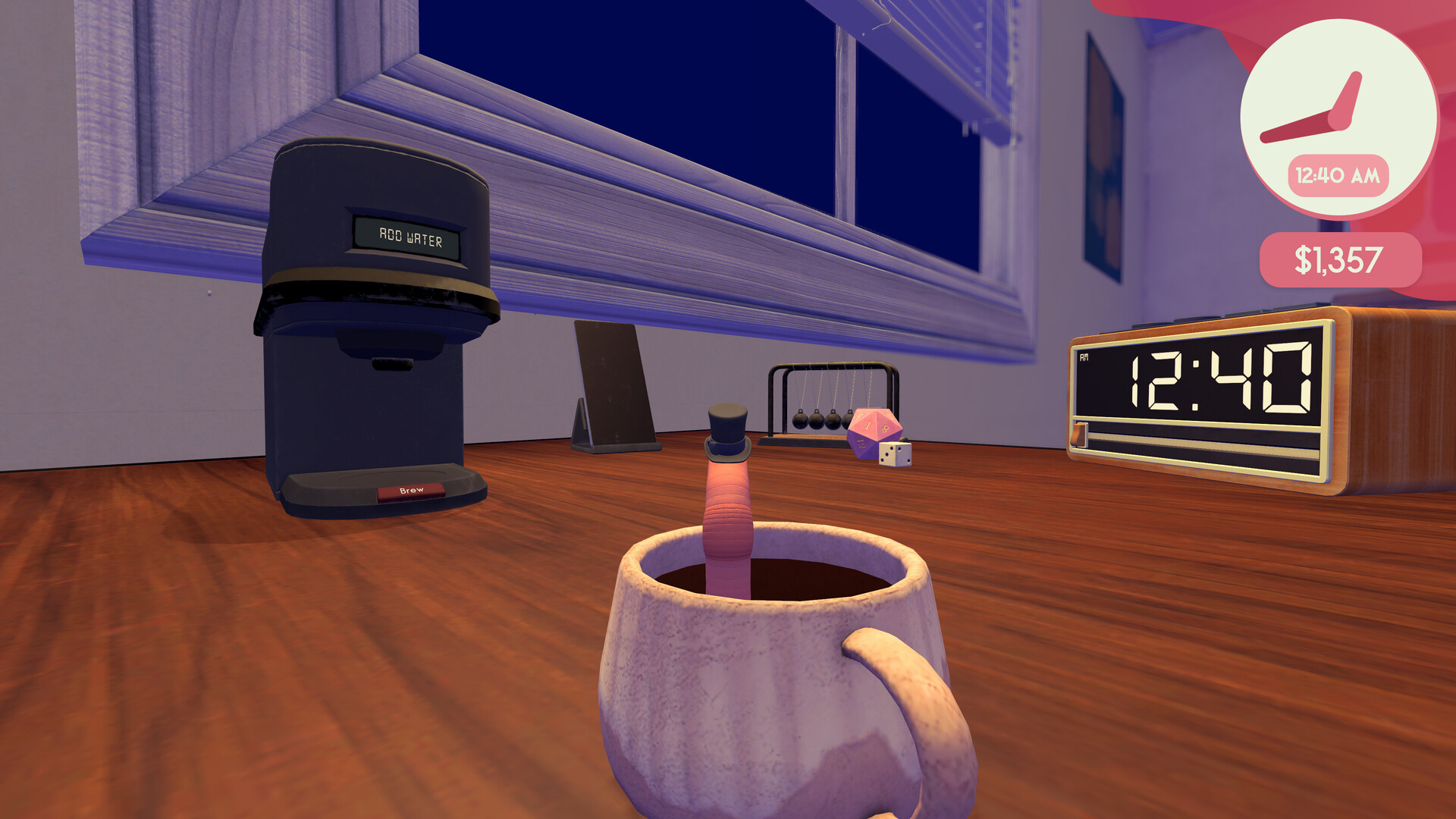Screenshot thumbnail of Worming from Home
