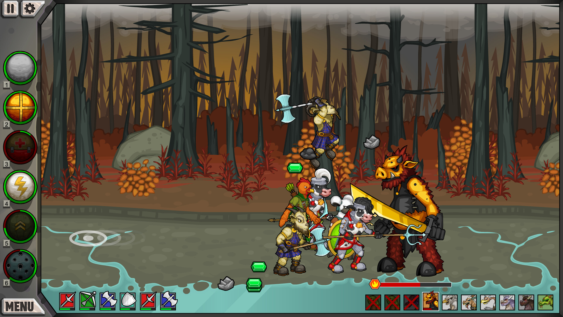 Screenshot thumbnail of Jacksmith: Weapons and Warriors