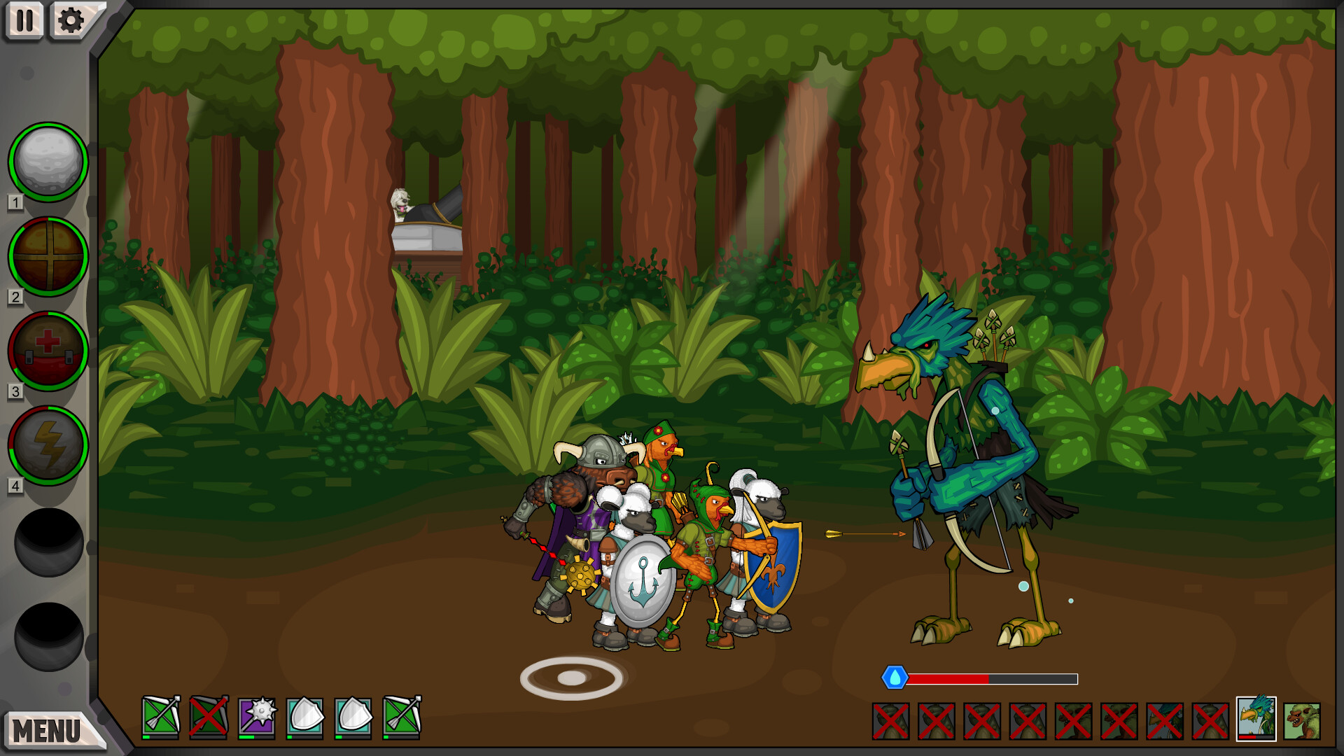 Screenshot thumbnail of Jacksmith: Weapons and Warriors