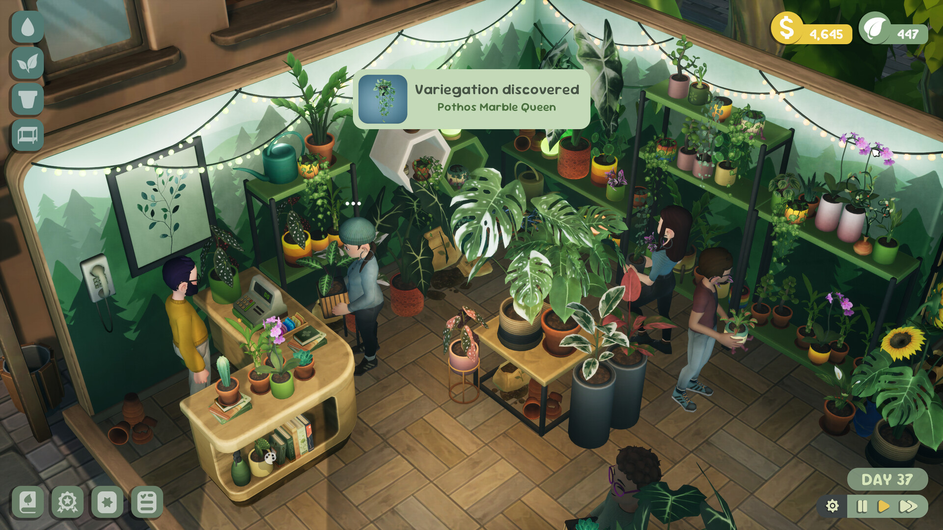Screenshot thumbnail of Leafy Corner