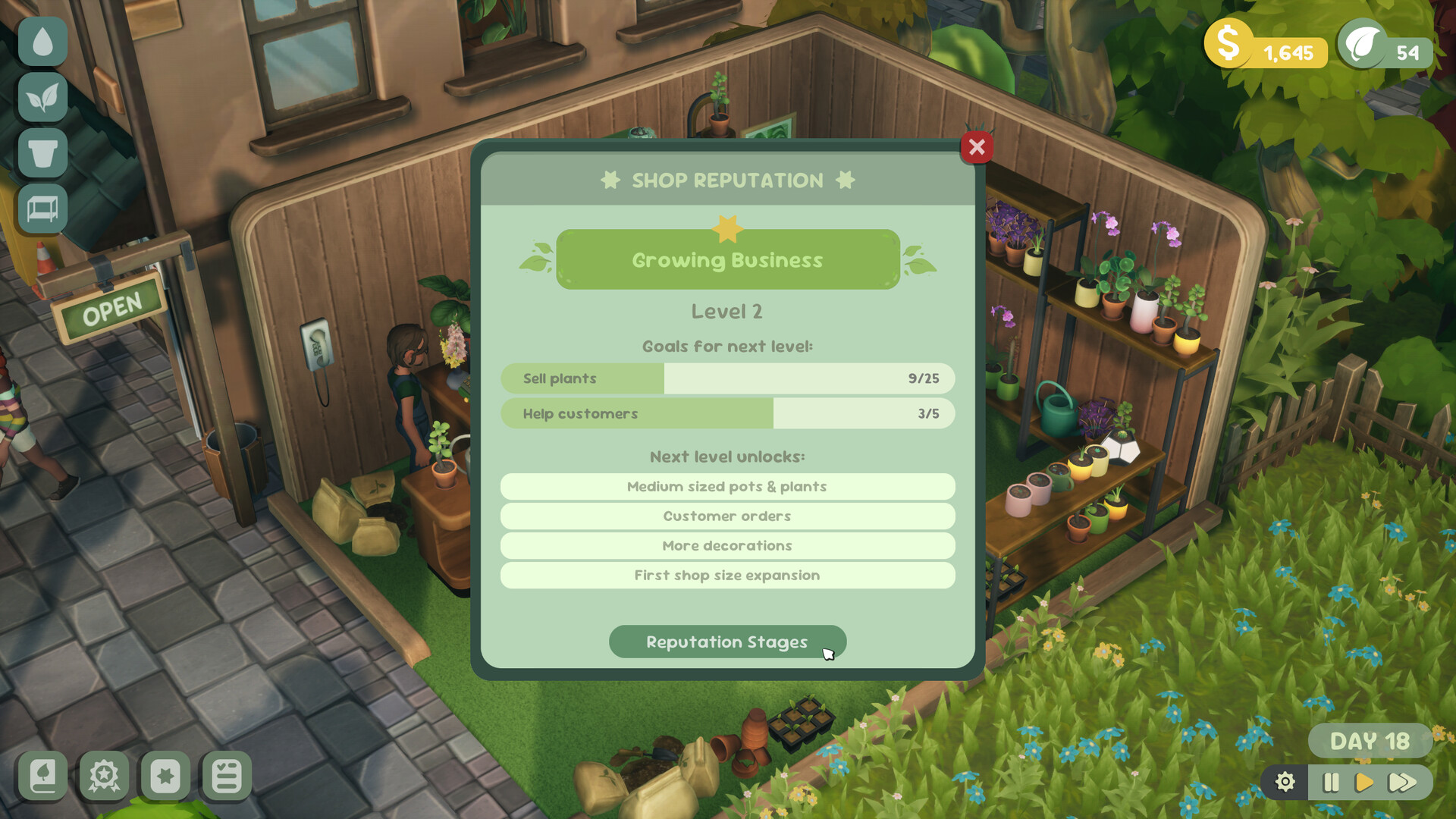 Screenshot thumbnail of Leafy Corner