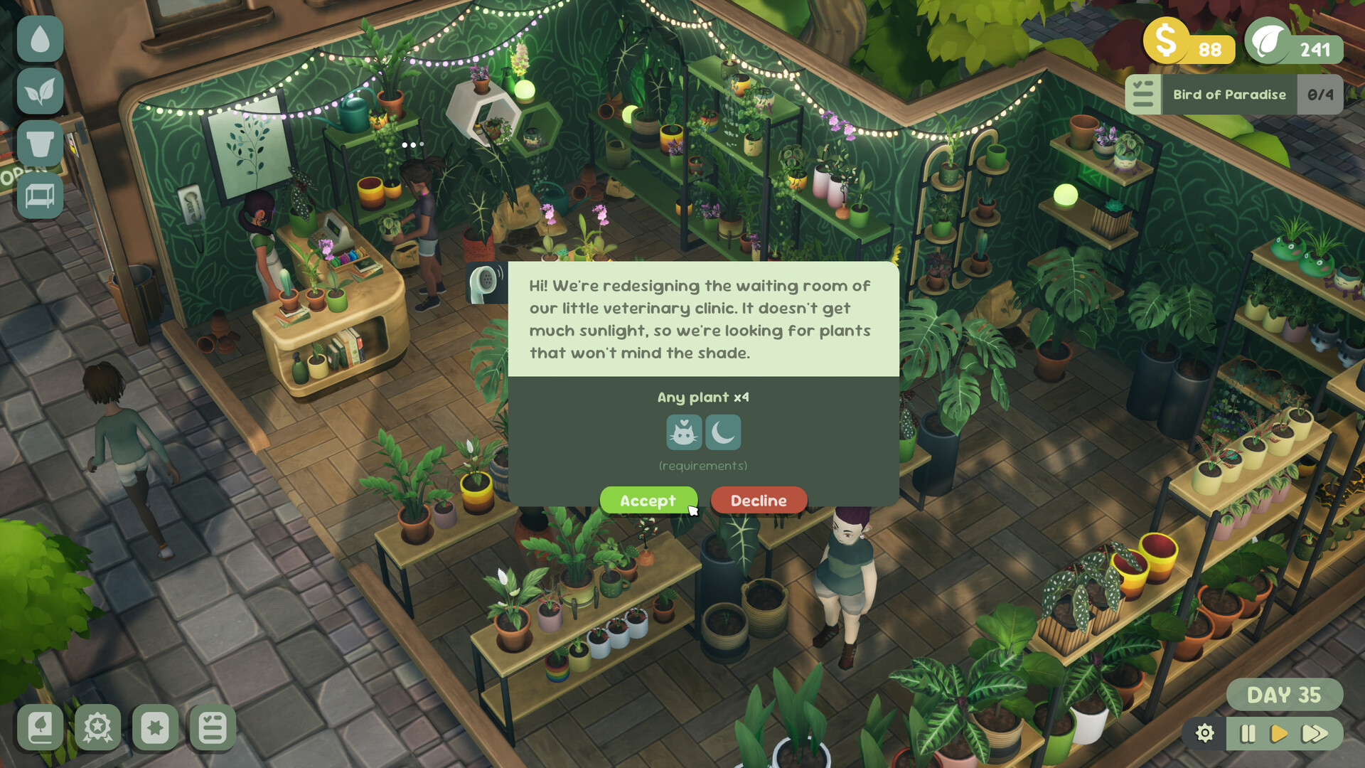 Screenshot thumbnail of Leafy Corner