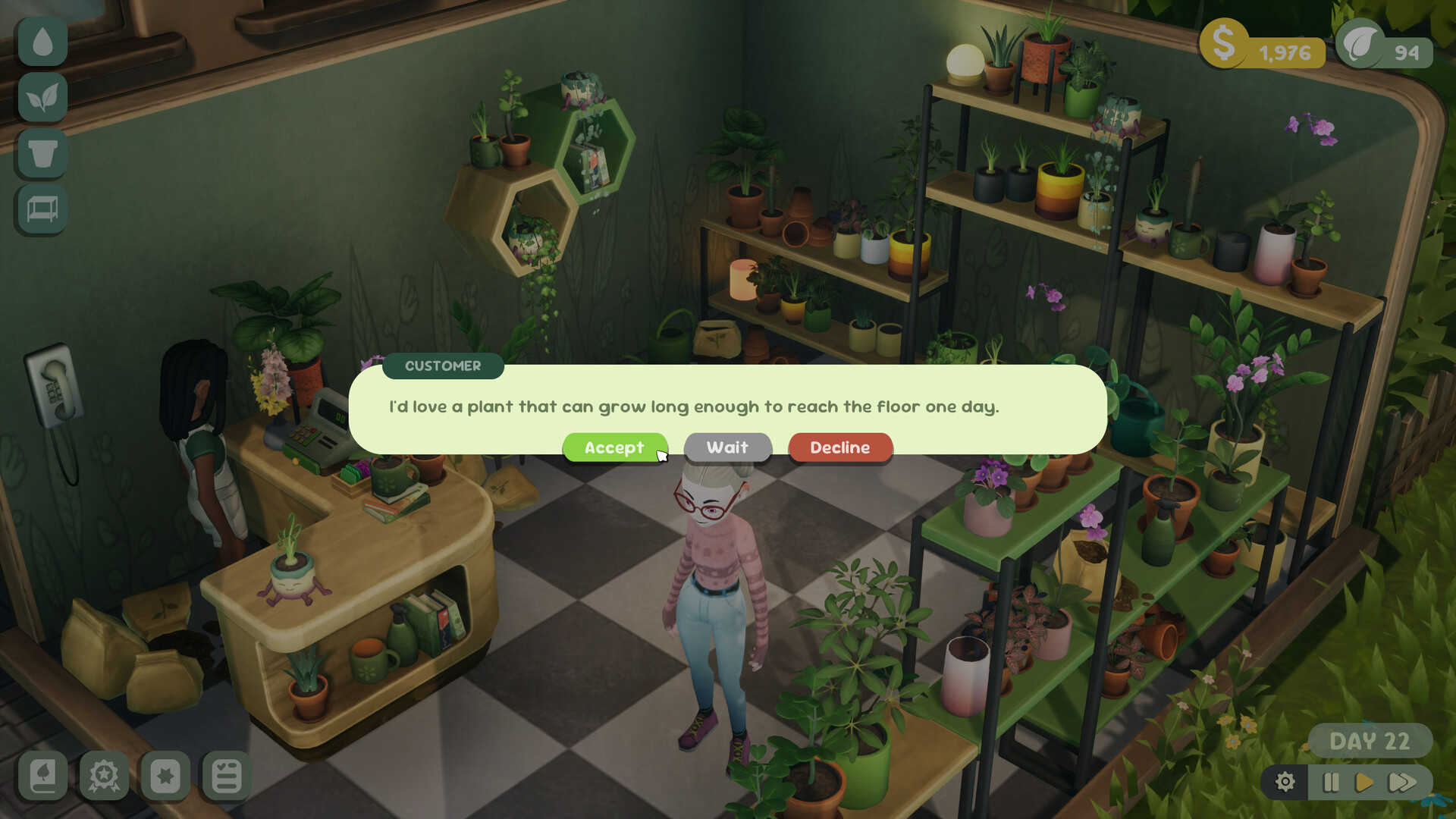 Screenshot thumbnail of Leafy Corner