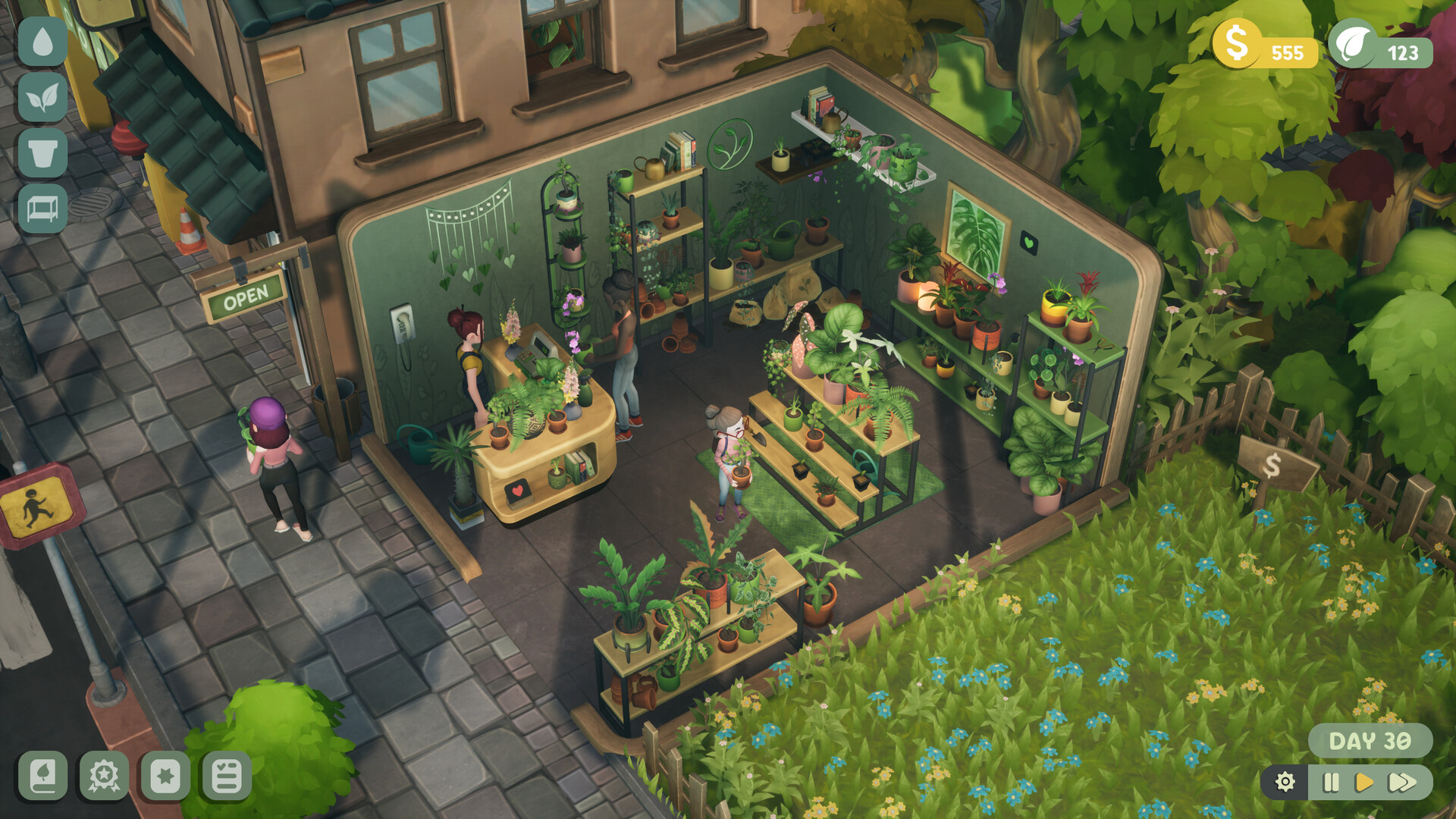 Screenshot thumbnail of Leafy Corner