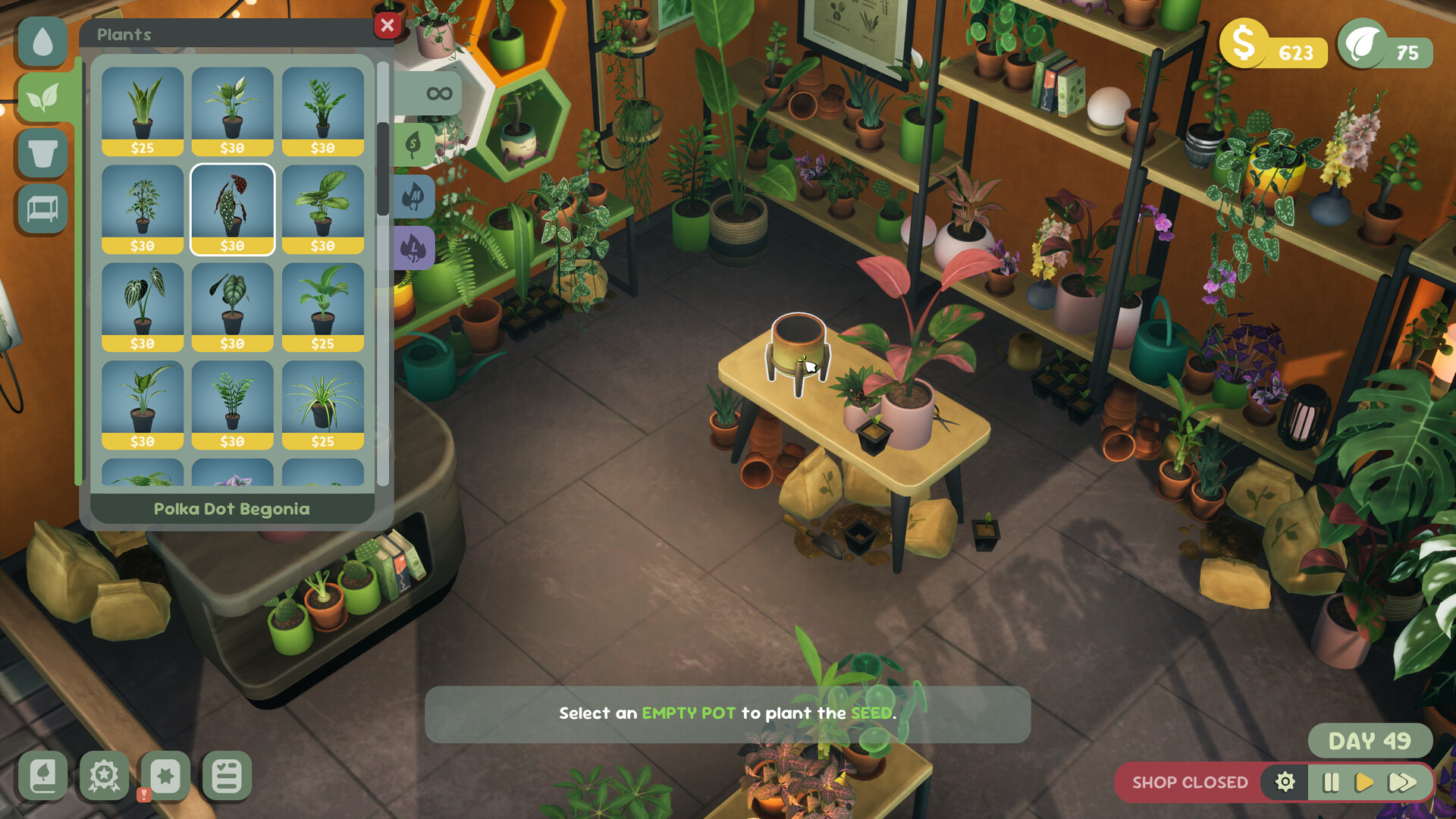 Screenshot thumbnail of Leafy Corner