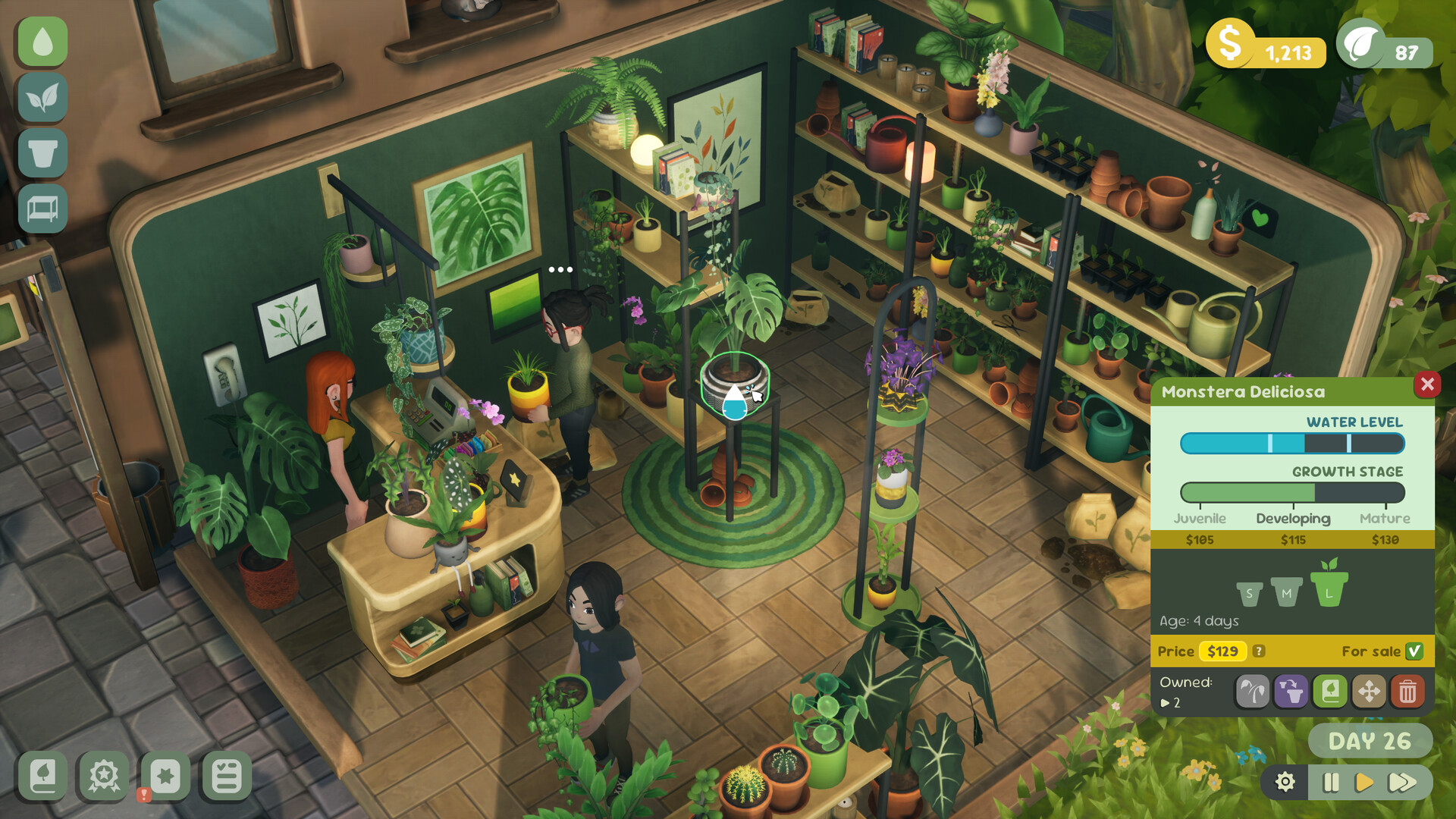 Screenshot thumbnail of Leafy Corner