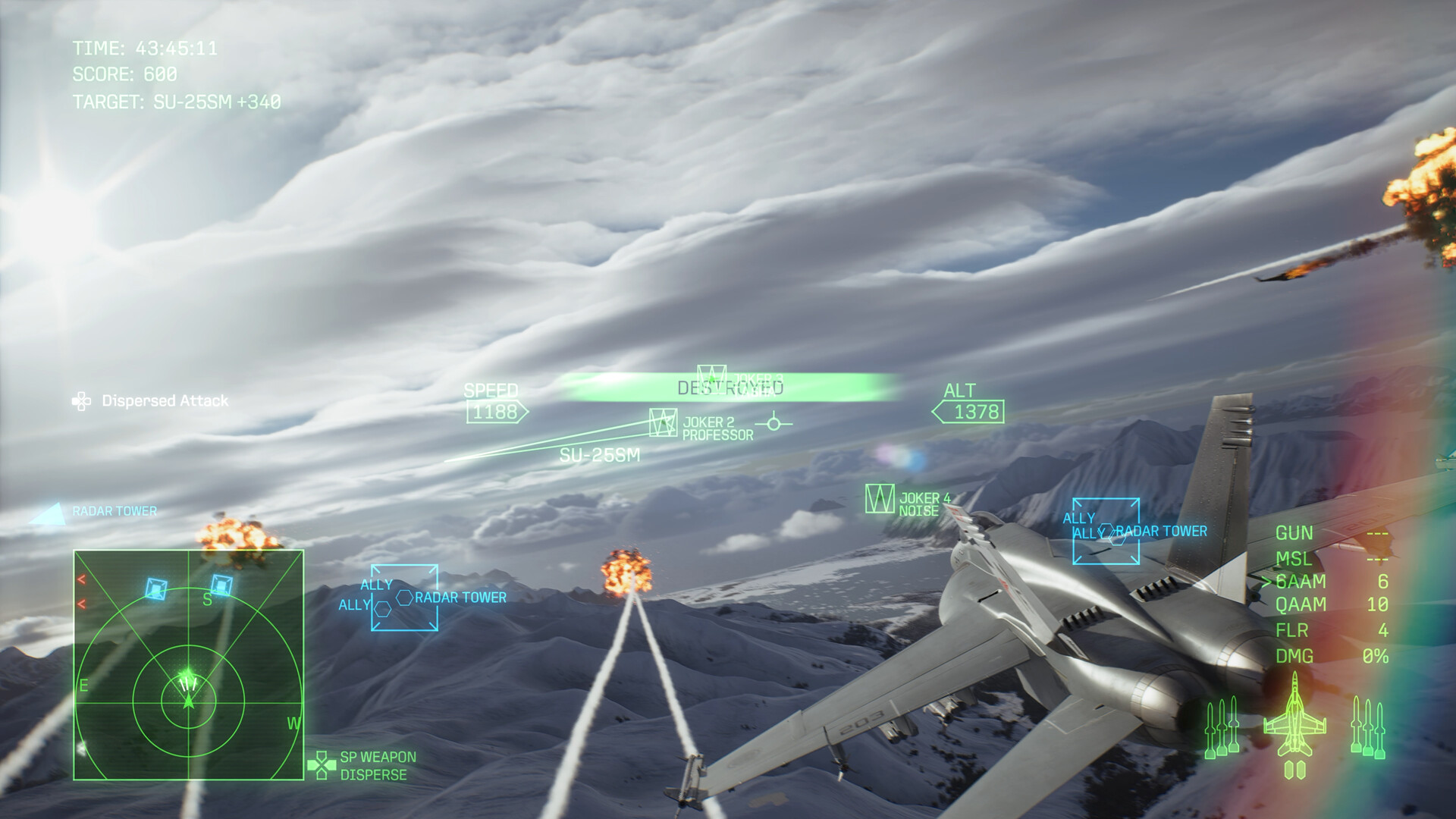 Screenshot thumbnail of ACE COMBAT 8: WINGS OF THEVE