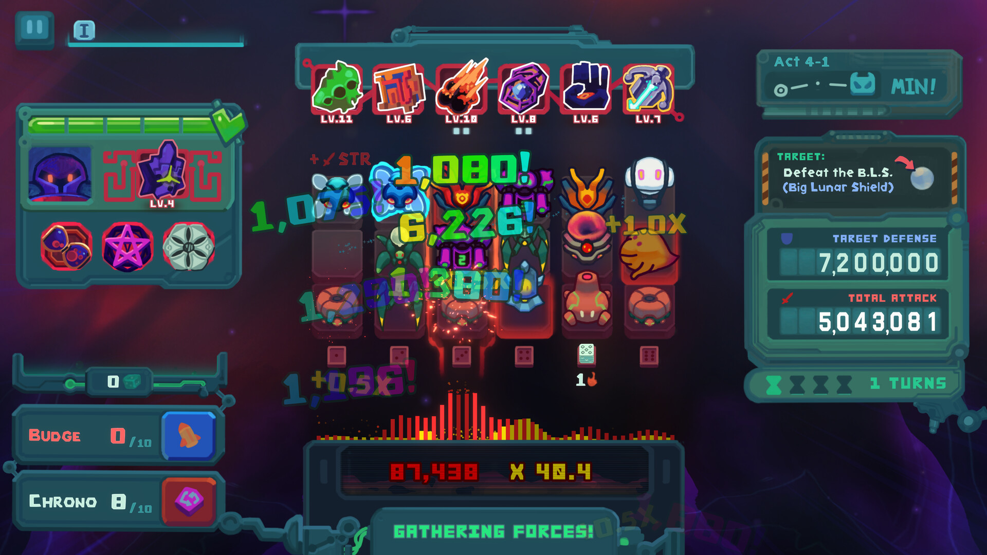 Screenshot thumbnail of Dicevaders