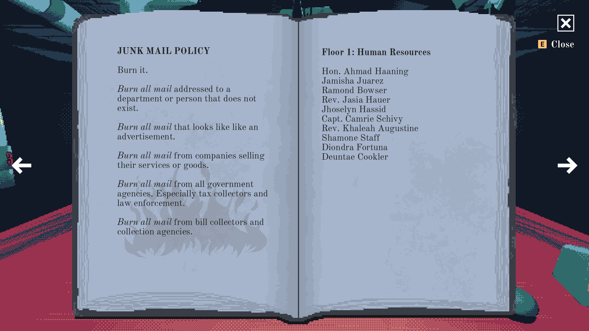 Screenshot thumbnail of The Mailroom