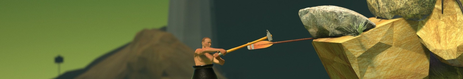 Getting Over It with Bennett Foddy Banner