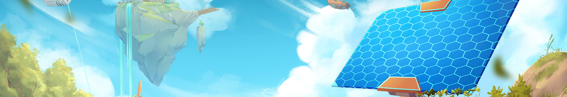 Solarpunk Banner