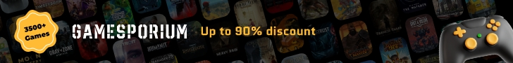Advert banner for Gamesporium