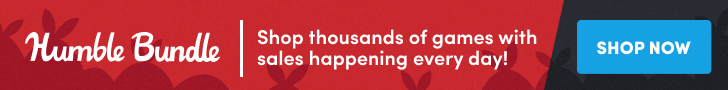 Advert banner for Humble Store