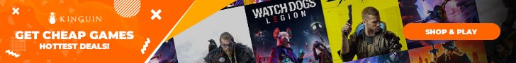 Advert banner for Kinguin