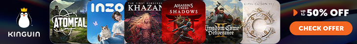 Advert banner for Kinguin