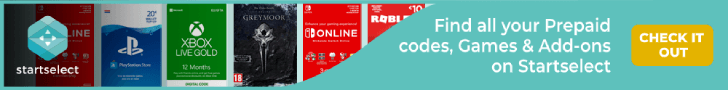 Advert banner for Startselect